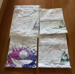 新品マラソンTシャツ 4枚セット まとめ売りレトロ