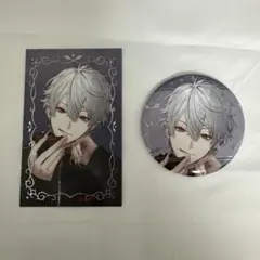 葛葉 ランダムフォト風カード 缶バッジ 箔押し