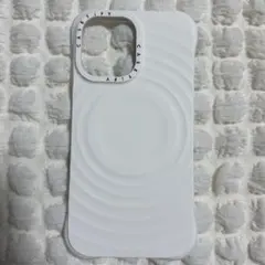 CASETiFY ウェーブシリコンケース ホワイト iPhone16