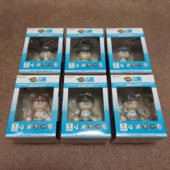 パワフルプロ野球　パワプロくん　プライズアクションフィギュア　全6種類セット