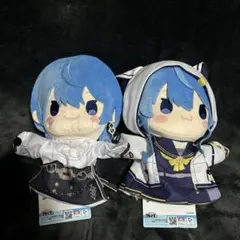星街すいせい　パペットぬいぐるみ　2種セットのサムネイル