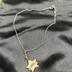 ChristianDiorディオールヴィンテージリボンスターエナメルネックレス