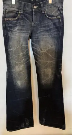 TORNADO MART スタッズフレアデニムパンツのサムネイル