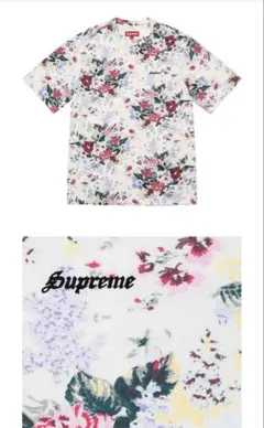 花柄 Supreme Washed S/S Top 