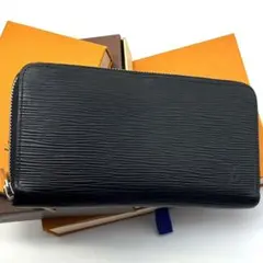 良品 ルイヴィトン エピ ジッピーウォレット 財布 ラウンドジップ 黒 ブラック