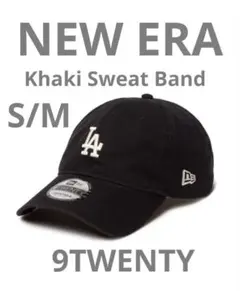 NEW ERA ニューエラ 9TWENTY カーキスウェットバンド　ドジャース