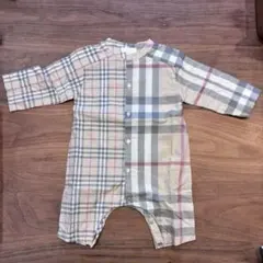 バーバリー　ロンパース　6M BURBERRY（バーバリー） ベビー服 カバーオール ロンパース チェック