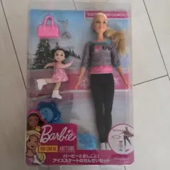 新品未使用☆Barbie アイススケートコーチセット