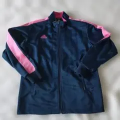 女の子　ジャージ　160 長袖 adidas　トレーニングウェア