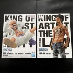 【未開封】KING OF ARTISTルフィギア5ニカ& トラファルガー・ロー