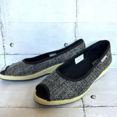 KEEN キーン　オープントゥ ウエッジソールシューズ ラバーソール23のサムネイル