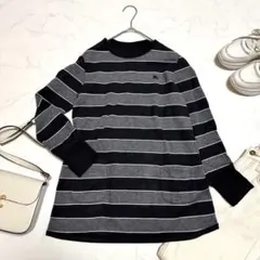 BURBERRY LONDON リバーシブル ボーダー コットン 長袖トップス