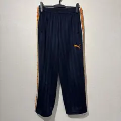 希少 PUMA サイドストライプ ジャージパンツ 黒/金 古着 希少 PUMA サイドストライプ ジャージパンツ 黒/金 古着 - メルカリ