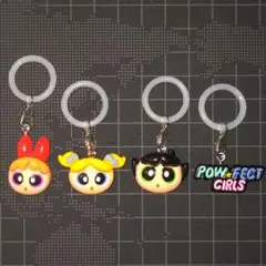 パワーパフガールズ 　めじるしアクセサリー　4個セット