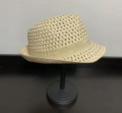 子供用　ストロー中折れハット