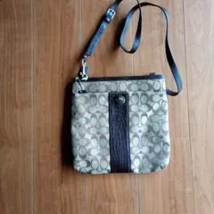 コーチ ショルダーバッグ ベージュ/ブラウン