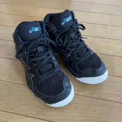 【ASICS】DUNKSHOT バスケットボールシューズ ブラック/ブルー