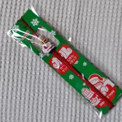 カールおじさんサンタ　ストラップ未使用品明治製菓