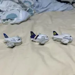 飛行機おもちゃ3機セット UNITED航空　タイ航空　ルフトハンザのサムネイル
