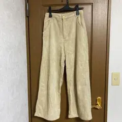 CIAOPANIC  コーデュロイストレートワイドパンツ