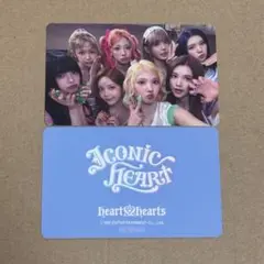 Hearts2Hearts ICONIC HEART HMV 特典 トレカ 1枚 - メルカリ