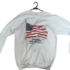 80s HENES スウェット白　XL