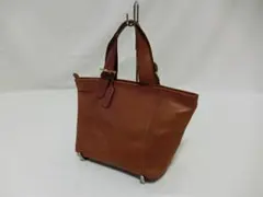 コーチ　オールドコーチ　レザー　トートバッグ　ライトブラウン　ユニセックス