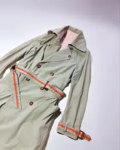 VivienneWestwoodREDLABEL トレンチコート ストライプ柄 VivienneWestwoodREDLABEL トレンチコート ストライプ柄 - メルカリ