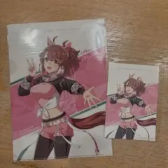 ウマ娘 ダンツフレーム ビーレジェンド クリアファイル ポストカード