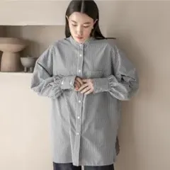 ローリーズファーム　ストライプシャツ