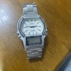 CASIO アナデジ AE-74 稼働品 - メルカリ
