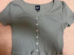 GAP 半袖リブショート丈カットソーのサムネイル