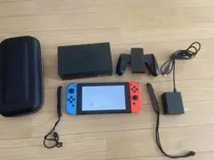 Nintendo Switch 本体 青/赤　箱無し