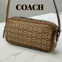 COACH 6341 ミニショルダー バッグ シグネチャー 斜め掛け コンパクト