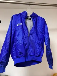 asics GW-550 青 ウィンドブレーカー