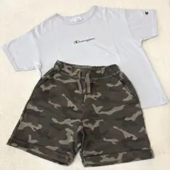ブリーズ チャンピオン グローバルワーク ハーフパンツ Tシャツ セット