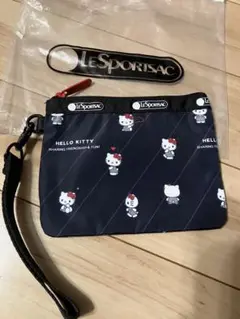 【値下げ】レスポートサック　ハローキティ　フラットポーチ　サンリオ