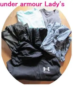 UNDER ARMOUR Lady's 長袖カットソー＋パーカーまとめて6点