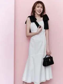 【新品】CELFORD×MIKA ショルダーリボン2wayワンピース OWH38