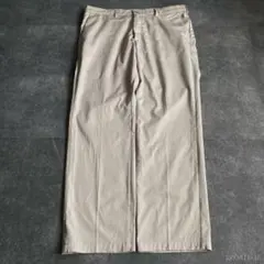 90s バギーパンツ ベージュ カーキ系 ワイドチノパン - メルカリ