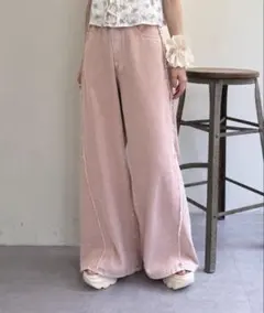 【新品タグ付き】w closet デニム ピンク XS