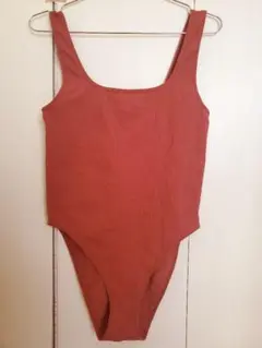レオタード バレエ 体操服 / ブラウン サイズXL