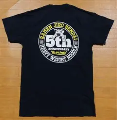 ラーメン二郎 仙台 5th 5周年 Tシャツ Sサイズ ブラック 黒 仙台二郎 