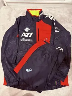 ASICS A77 ウィンドブレーカー 上下セット Sサイズ