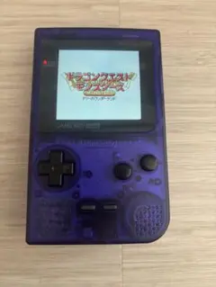 ⭐️箱付き ゲームボーイポケット クリアパープル 楽天市場】任天堂 Nintendo ゲームボーイポケット クリアパープル 本体