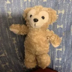ダッフィーぬいぐるみバッジ　ノーマル