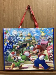 新品未使用　USJ限定 ユニバ マリオ ショッピングバッグのサムネイル