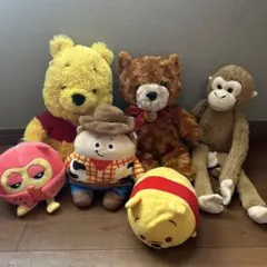 まとめ売り ぬいぐるみ 6点セット