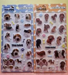 ザドック　平成レトロ　ぷくぷくシール　thedog ボンボンドロップ
