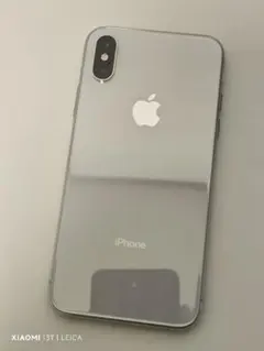 【美品】Apple iPhone Xs 256GB シルバー 本体 ケース付き